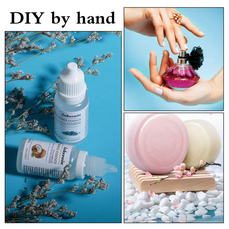 10ml Natural Flavor Essence for Handmade Cosmetic Lip Gloss DIY Grade Fragrance Flavoring Essential (Fruit and Floral) | BigBuy360 - bigbuy360.vn