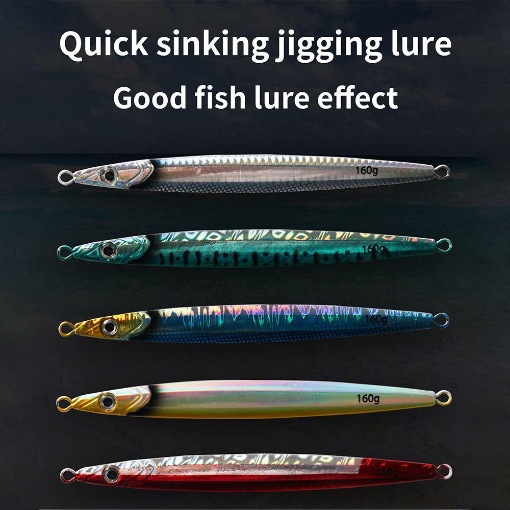 Mồi Câu Cá Giả Bằng Kim Loại Nhiều Màu Sắc 160g 160mm