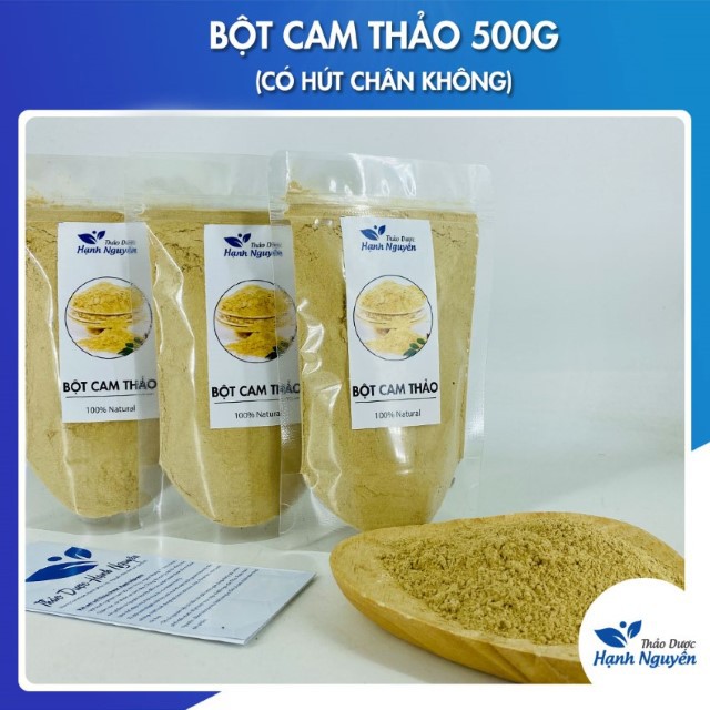 Bột Cam Thảo 500g (Có hút chân không) - Licorice Powder