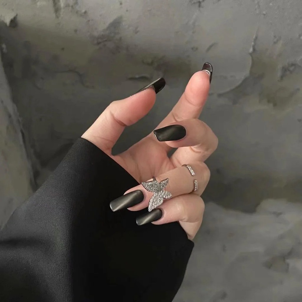 Nhẫn bạc cánh bướm và hơ đính đá FREE SHIP sang chảnh cá tính