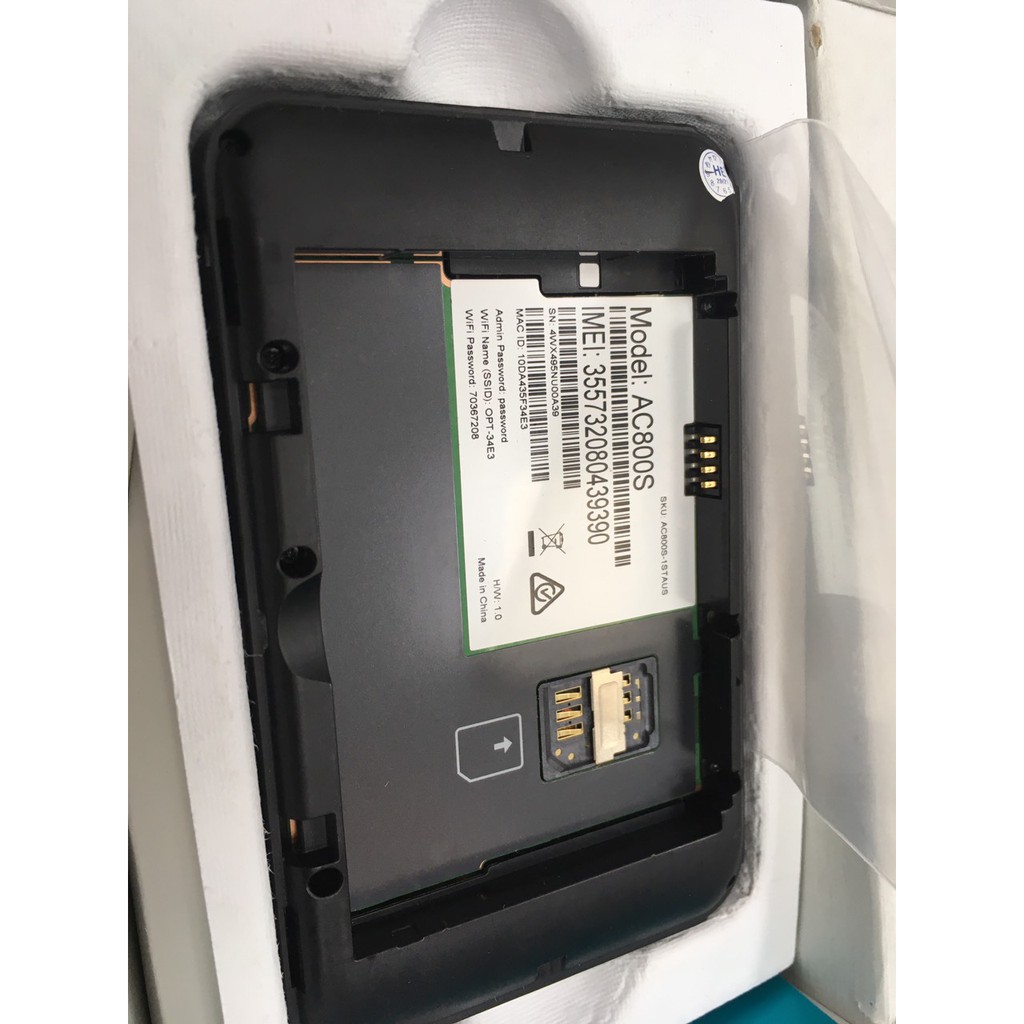 Bộ Phát Wifi 4G Netgear Aircard AC800S, Tốc Độ 450Mbps, Pin 2930mAh. Hàng Mỹ | BigBuy360 - bigbuy360.vn