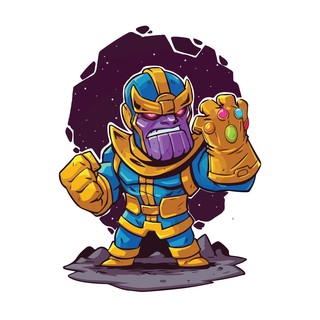 Áo Phông Thanos Chibi