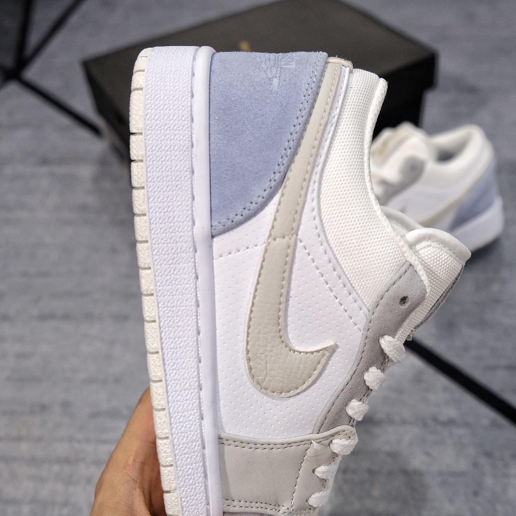 Giày Jordan Xanh Paris Cổ Thấp Nam Nữ, Giày Sneaker JD1 Xanh Paris Thời Trang Cao Cấp Hottrend 2022