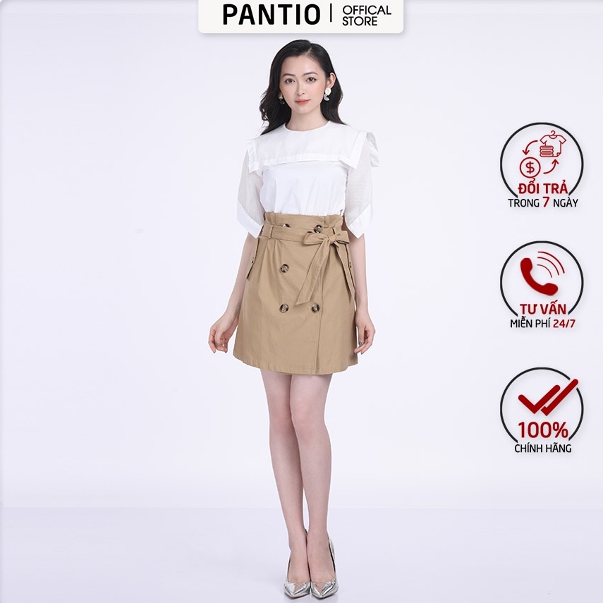 Áo sơ mi chất liệu cotton dáng boom FAS12529 - PANTIO