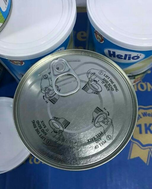 Sữa đặc Helio 380g nắp giật