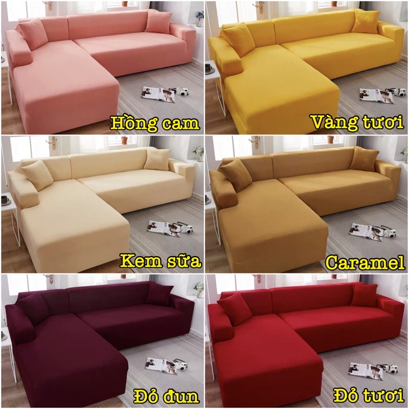 VẢI GA BỌC GHẾ SOFA màu trơn sang trọng tự bọc tại nhà