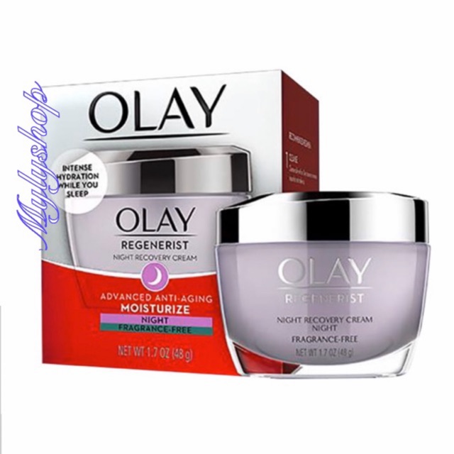 Kem dưỡng ban đêm Olay Regenerist Night Recovery advanced Anti-Aging Cream 48g