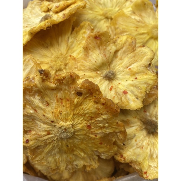 500G Thơm mật sấy muối ớt không đường hàng nhà làm không chất bảo quản