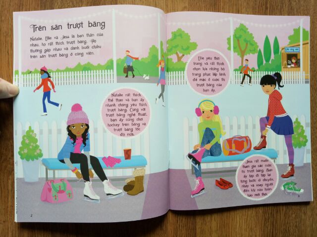 Sách - Dán Hình Sáng Tạo Trang Phục Búp Bê - Duyên Dáng Trên Sân Băng | BigBuy360 - bigbuy360.vn