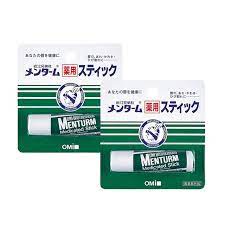 Son dưỡng môi Omi Menturm 4g chống môi khô nứt nẻ nội địa Nhật