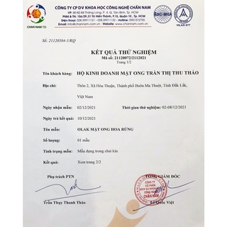 Mật Ong Hoa Rừng OLAK 390G