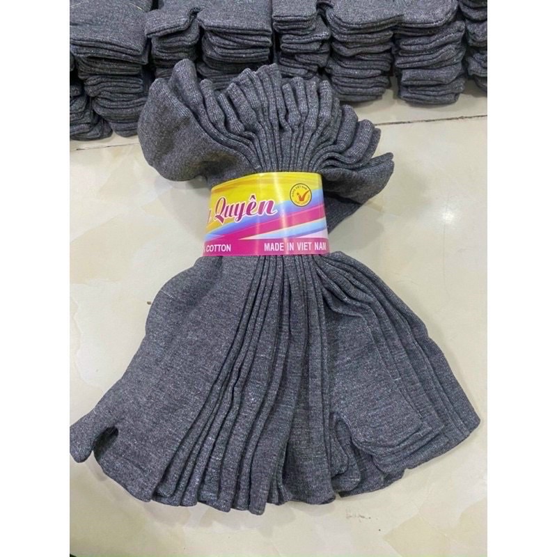 HCM Sét 10 Đôi Vớ Đi Nắng Tốt cotton dày dặn êm chân ko xù lông