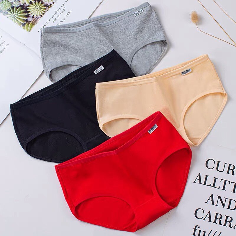 Quần Lót Nữ Cotton Trơn Quần Chíp Nữ Siêu Xinh ALALA 1678