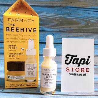 Serum dưỡng đêm Farmacy HONEYMOON GLOW AHA Resurfacing Night Serum