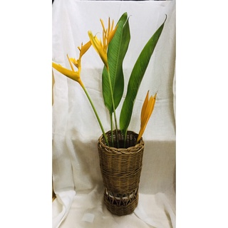 Bình hoa mây đường kính 13 cm chiều cao 23 cm