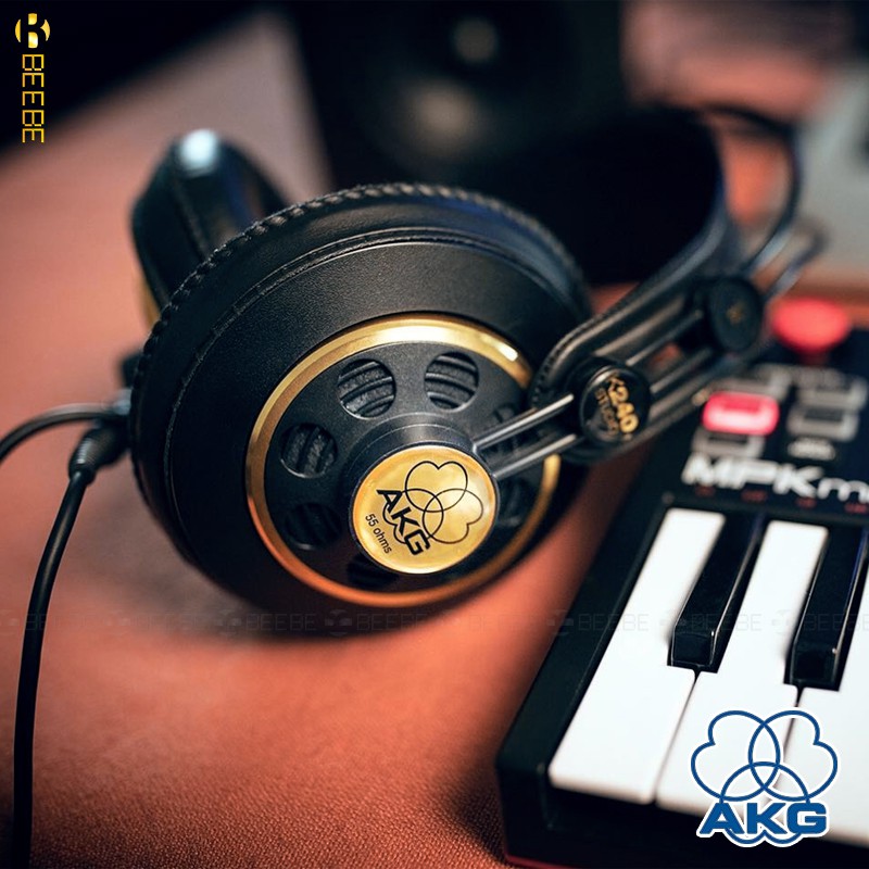 AKG K240 Studio - Tai Nghe Kiểm Âm Chuyên Nghiệp, Vành Chụp Lớn Chống Mỏi, Màng Loa Bán Mở