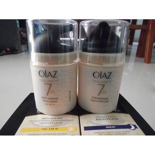 Bộ chăm sóc da ngày và đêm Olaz Total Effects 7in1. nội địa Đức