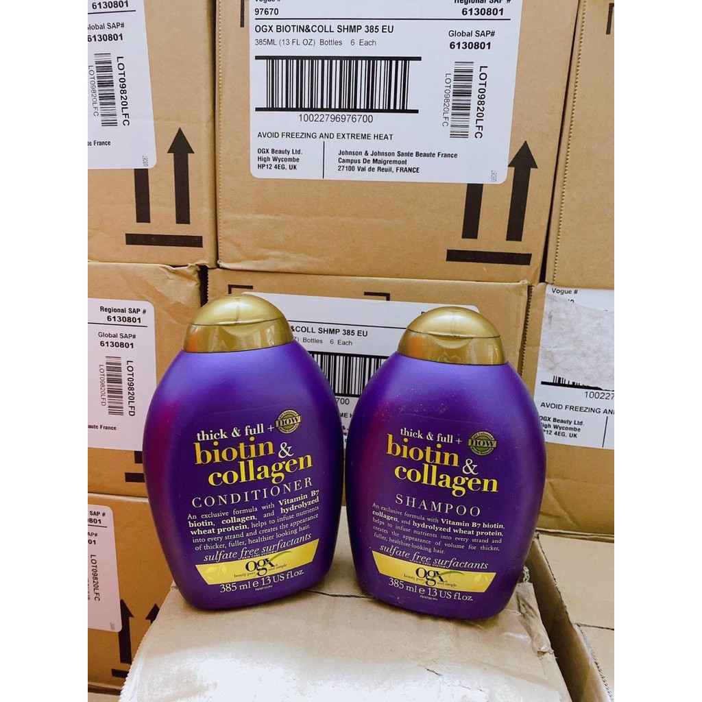 Biotin gội + xả chống rụng tóc 385ml chính hãng