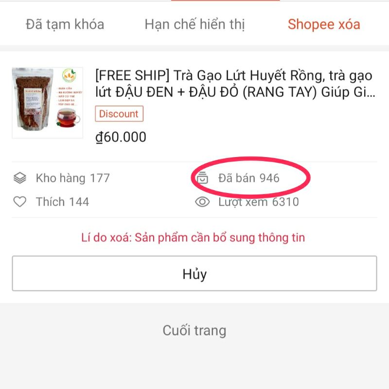 Trà Gạo Lứt Huyết Rồng, trà gạo lứt ĐẬU ĐEN LÒNG XANH và ĐẬU ĐỎ Giảm Cân và Thanh Lọc Cơ Thể - 1KG