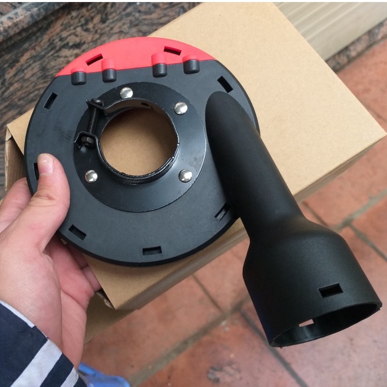 Chụp hút bụi máy mài