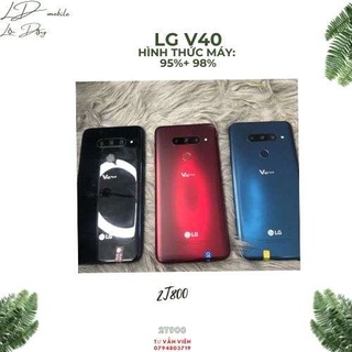Điện thoại LG V40 ThinQ 64gb, chip Snap 845