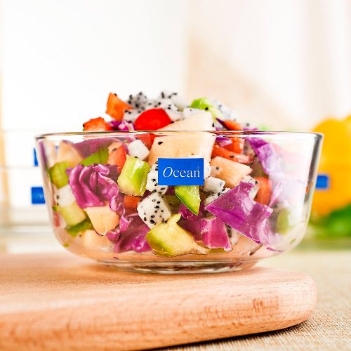 Bát Thủy Tinh, Tô Canh Cao Cấp Ocean, Bát Trơn Dùng Được Lò Vi Sóng Đường Kính 11.5cm/15cm/18cm - P00723/P00724/P00725