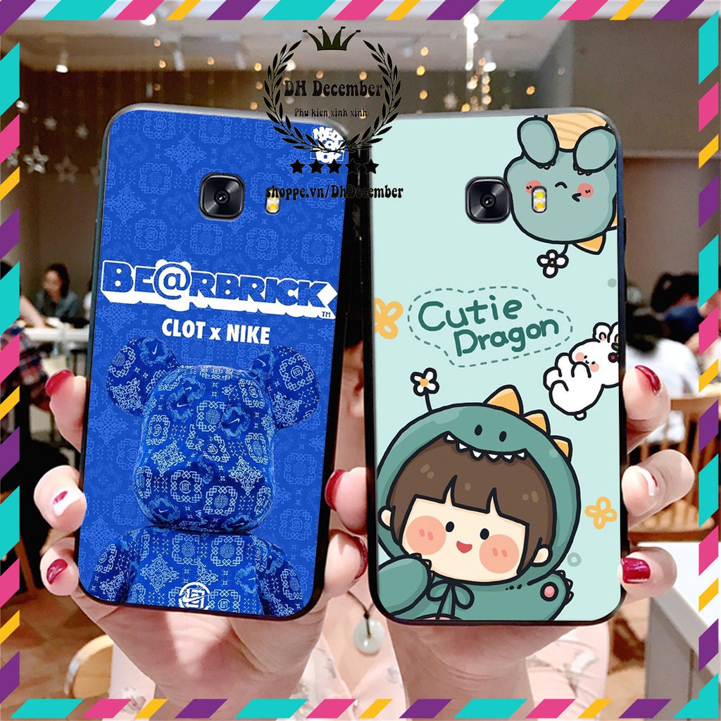 Ốp lưng Samsung C9 PRO in hình 3D lucky, gấu Beer xinh xắn - KHÔNG NÊN BỎ LỠ