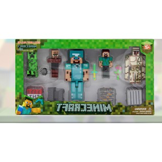 Combo 2 mô hình steve minecraft
