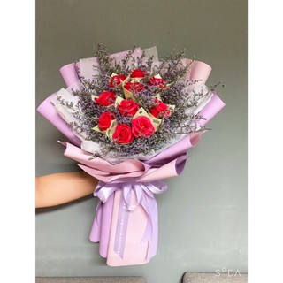 HOA BÓ KÈM TIỀN 10k