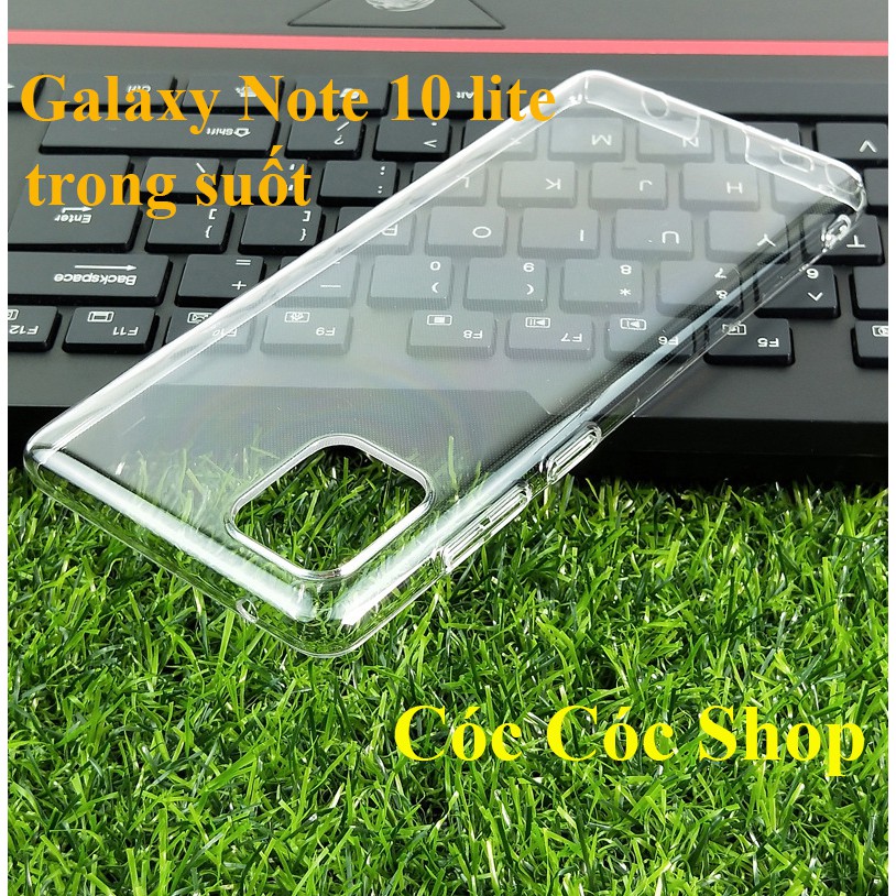 Ốp lưng Sam sung Note 10/ Note 10 plus/ Note 10 Lite nhựa CỨNG TRONG SUỐT/ CỨNG NHÁM MỜ | BigBuy360 - bigbuy360.vn