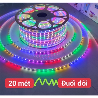 Dây đèn led nháy đuổi 2835- Tặng kèm nguồn, Dây đèn led đủ màu ,đèn led trang trí