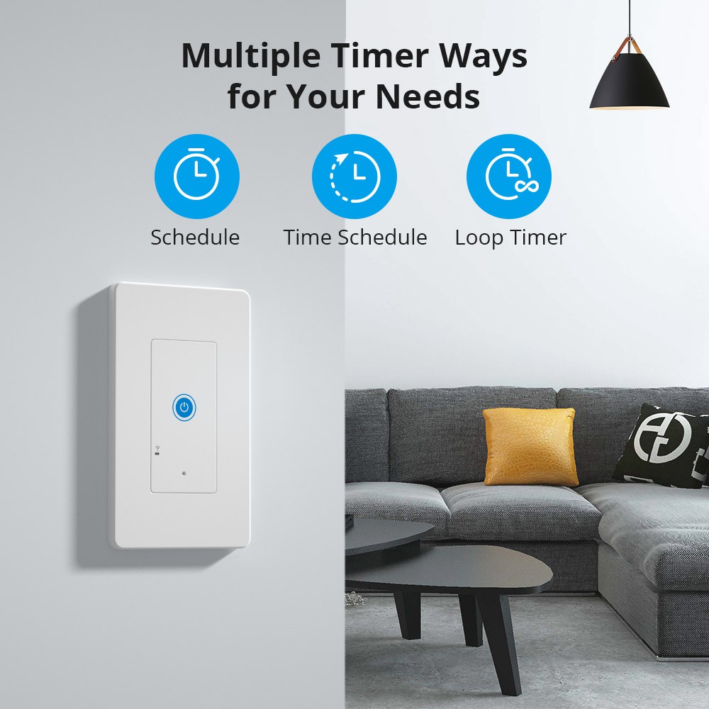 Công Tắc Sonoff IW101 US Kết Nối WiFi Thông Minh