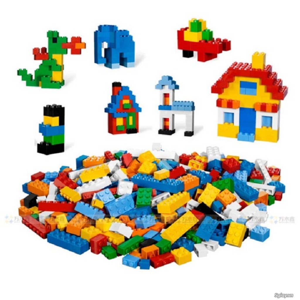 Bộ đồ chơi LEGO xếp hình cho bé - Bộ lắp ghép 1000 chi tiết cho trẻ phát triển trí thông minh - bộ đồ chơi lắp ráp
