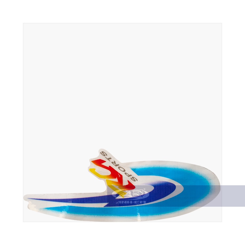 Tem 110 móc câu (Xe Bạc - Xanh dương) DC-0086