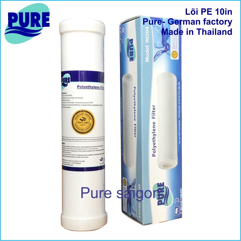 Lõi lọc Pure PE siêu lọc 0.3 micron