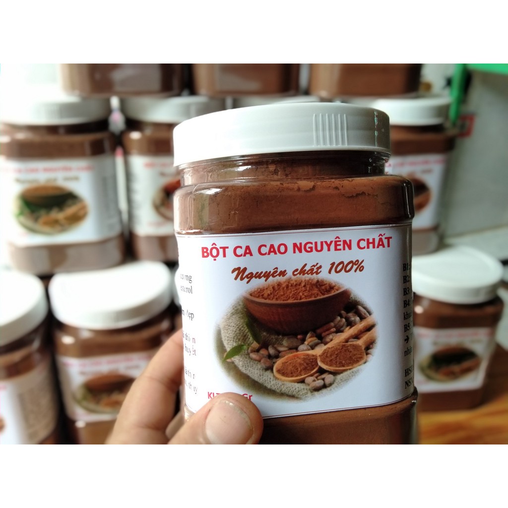 500Gr Bột Ca cao nguyên chất – Cacao không đường, không tạp chất hay hương liệu