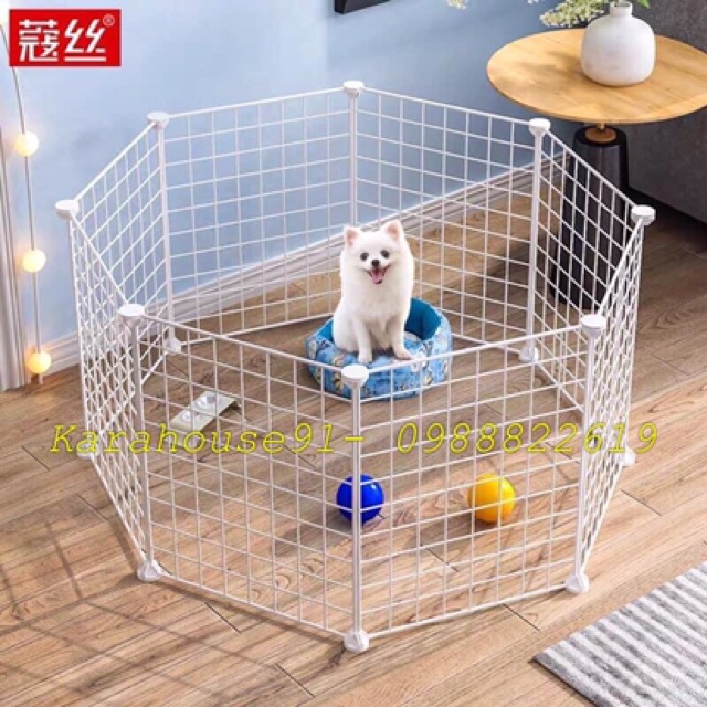 [TẶNG CHỐT GẮN- BÁN THEO TẤM] CHUỒNG QUÂY CHÓ MÈO SIÊU HOT