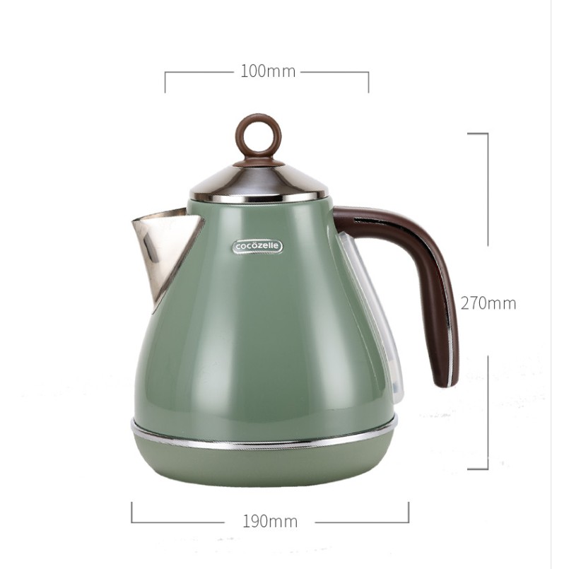 Ấm đun nước siêu tốc hàng ĐỨC Cocozelle chính hãng xuất khẩu Cao cấp