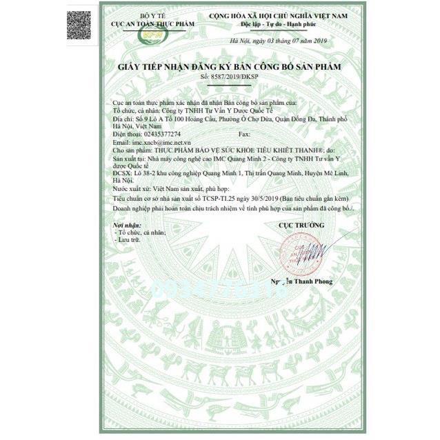 ✅ Viên uống hỗ trợ viêm thanh quản Tiêu Khiết Thanh 2 lọ 90 viên tăng 1 hộp 30 viên