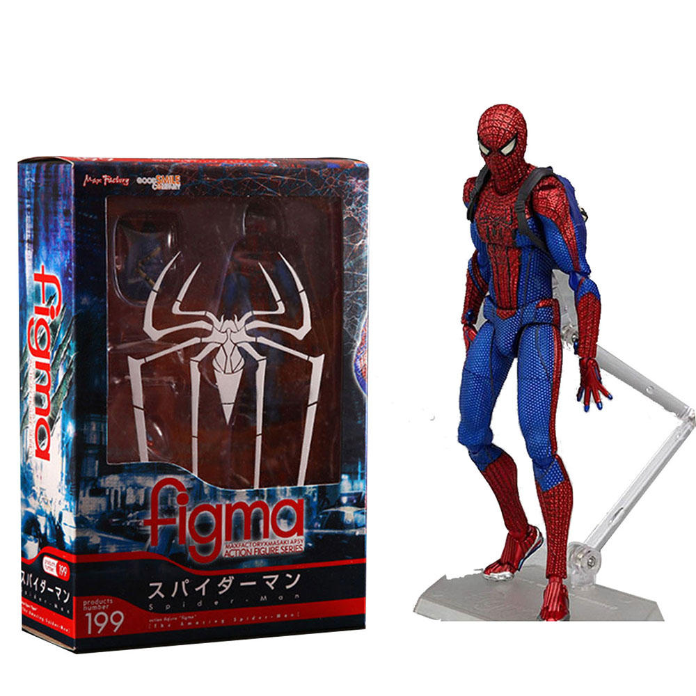 Mô Hình Nhân Vật Spider-Man Figma 199 Chân Thật