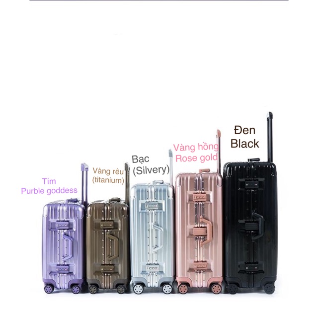 Vali khoá sập RMW size 20