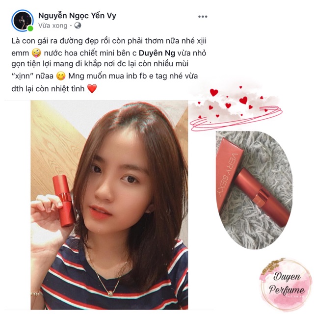 Nước Hoa mini 20ml VERY SEXY | Thế Giới Skin Care