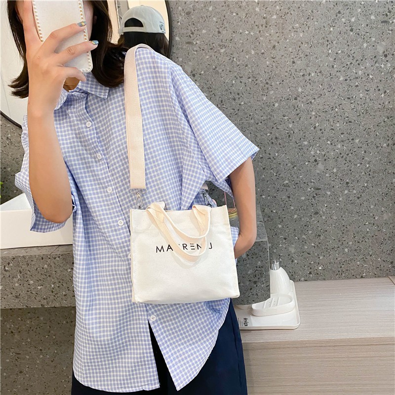 [NowShip2h] Túi CANVAS (Túi Đeo Chéo) Mini Phong Cách Hàn Quốc Hot Trend - XT011