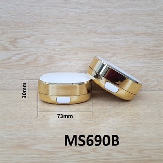 Hộp đựng phấn nước Cushion viền vàng