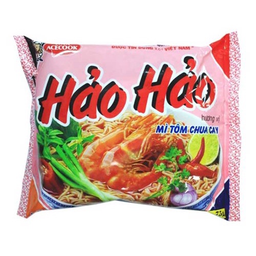 THÙNG MÌ TÔM HẢO HẢO CHUA CAY (30 gói)