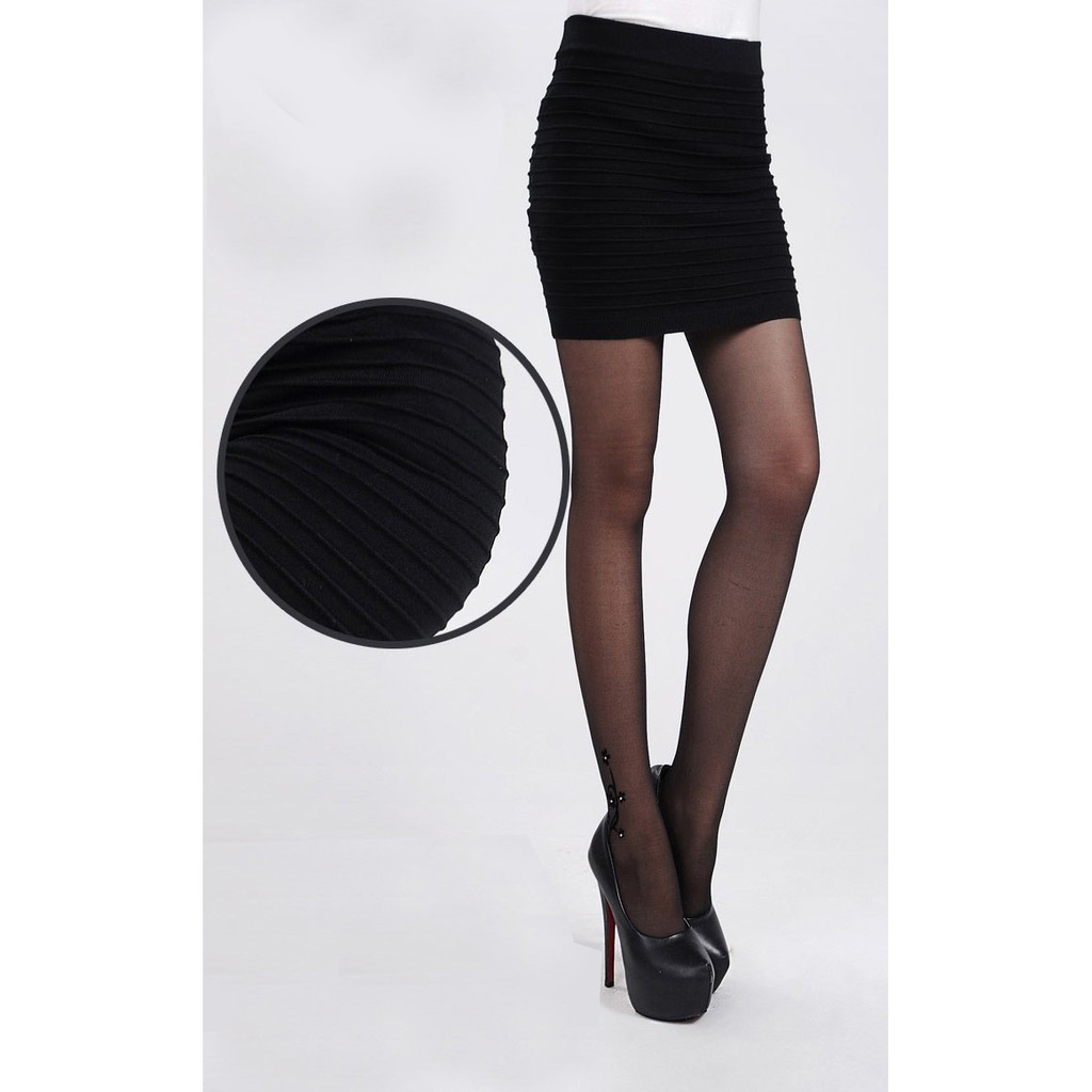 Chân váy bút chì chất len mỏng co dãn 4 chiều rất dễ chịu khi mặc 💖 | BigBuy360 - bigbuy360.vn