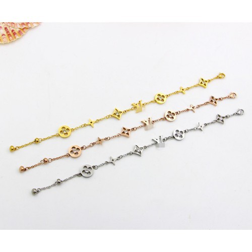 Lắc Tay Hoa Văn Titan Ko Đen TT 3234