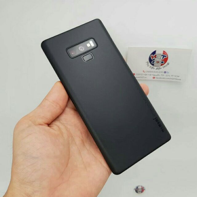 Ốp lưng siêu mỏng Memumi 0.3mm cho Note 9 Chống bám vân tay