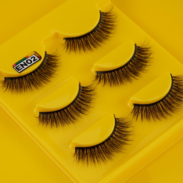 Lông Mi 4D VACOSI EN Mi Đan Tự Nhiên - VACOSI 4D Pro Eyelash EN01/02 - Lông Mi Giả 4D