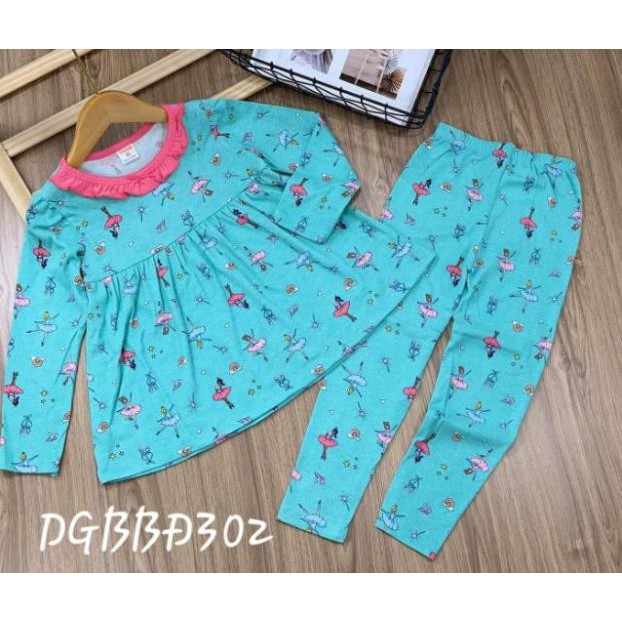 Bộ dài tay thun borip cho bé gái size đại từ 25 đến 40kg  - FREESHIP